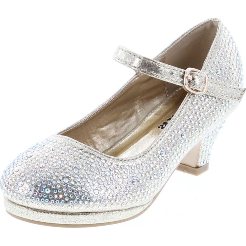 Link Dana-53K Gold ChildG pumps-shoes 4 NEW